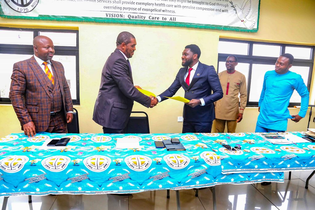 Director of CBCHS & CEO of RADA shake hands for a job well done